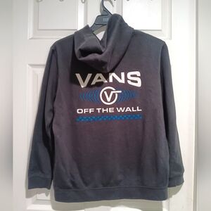 Vans Gray Sweatshirt Classic Pullover Design Kids Unisex XL